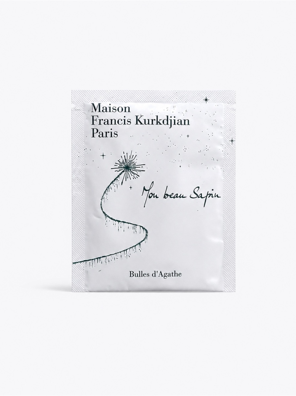 Maison Francis Kurkdjian Mon Beau Sapin Bubble Bath Sachet